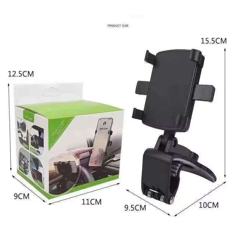 Car Mobile Phone Mount Car Multi-Function Instrument Cluster Mobile Phone Holder Rearview Mirror Navigation Bracket